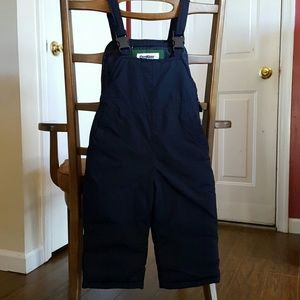Navy snow pants