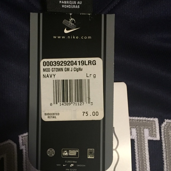 Georgetown  Jordan Brand men's large jersey - Picture 4 of 4