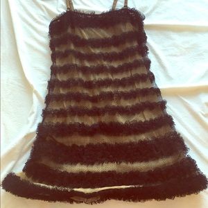 Jean Paul Guiltier La Perla collection lace dress