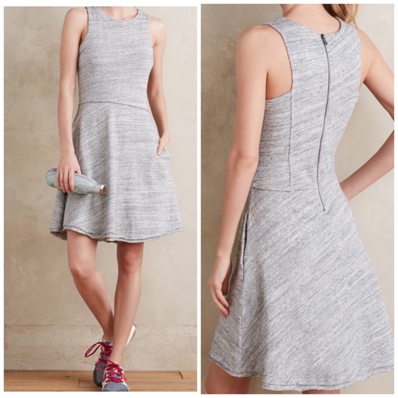 Grey State Dress With Pockets Anthropologie - Picture 3 of 4