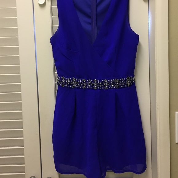 Charlotte Russe Beaded Romper