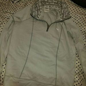VS Pink half zip