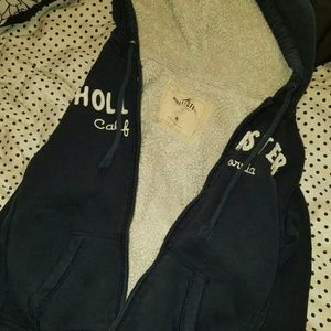 Hollister zip up hoodie