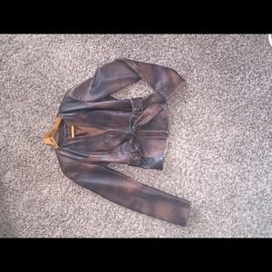 Leather jacket