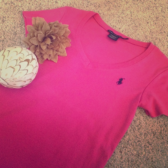🌟ONE DAY SALE🌟 Ralph Lauren V-Neck Tee