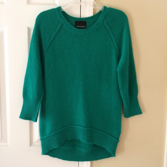Cynthia Rowley Kelly Green Sweater