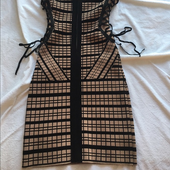 Grifflin dominatrix style checkered mini dress - Picture 4 of 5