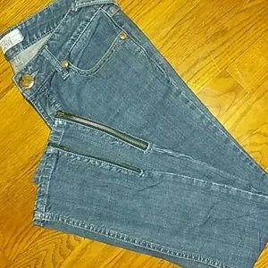 FREE PEOPLE🌼ankle zip jeans 28/30