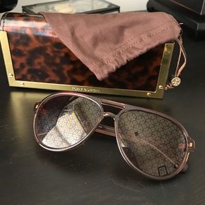 Tory Burch Aviator Sunglasses