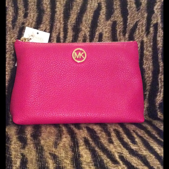 Michael Kors Fulton Leather Travel Case
