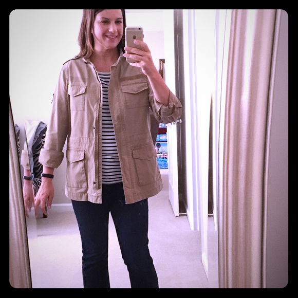 twill field jacket old navy