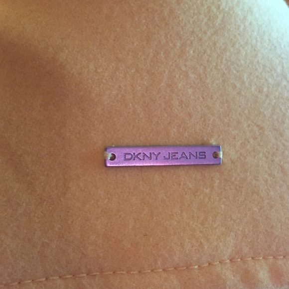 WARM DKNY YELLOW WINTER JACKET - Picture 3 of 4