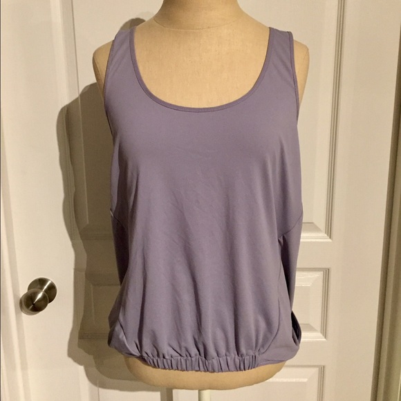 Lilac Fabletics open back Tank