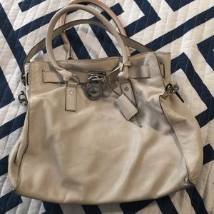 Large Cream Michael Kors purse