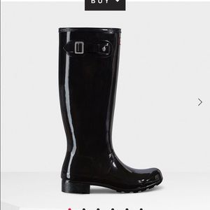 Hunter Boots Original Tall Gloss- Black