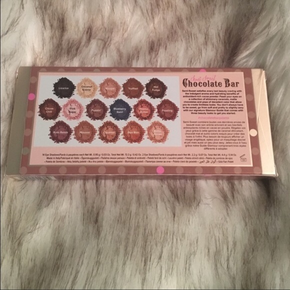 BNIB Semi-Sweet Chocolate Bar Palette! - Picture 2 of 4