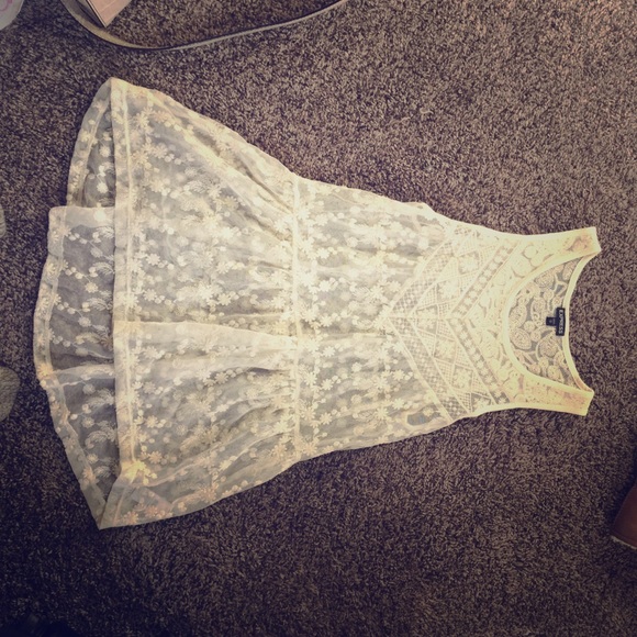 Lace tank top