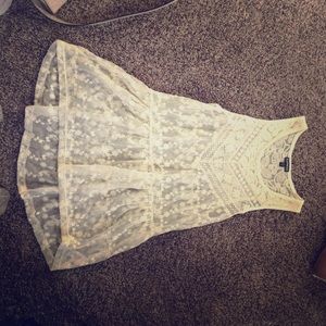 Lace tank top