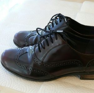 Clarks Hamble Oak Oxford in Oxblood