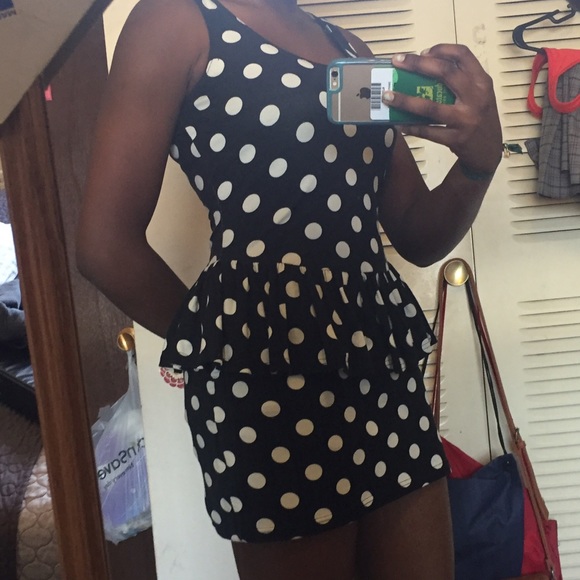 Polka dot dress