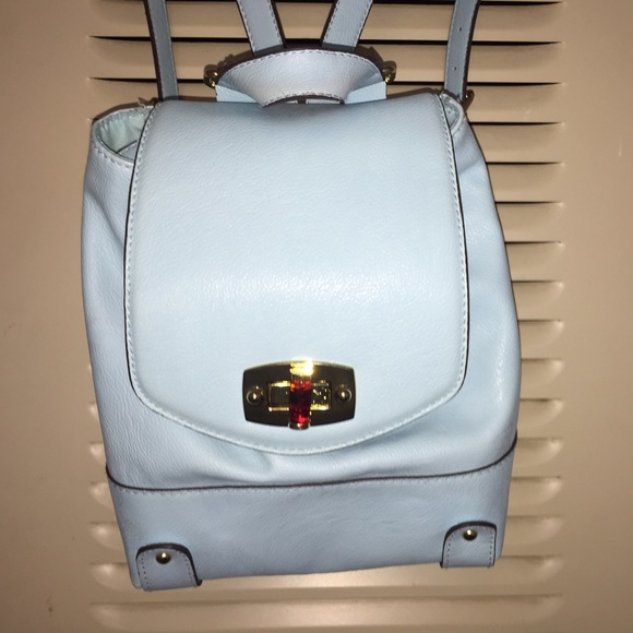 Blue mini bag