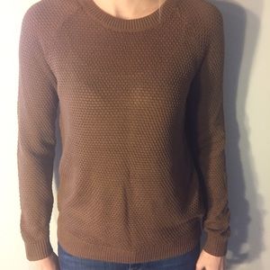 Old Navy tan knit sweater - Medium