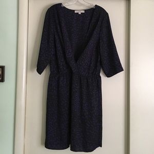 Loft v neck dress