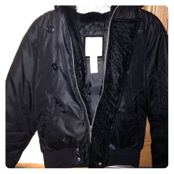 ORIGINAL RALPH LAUREN POLO FUR HOOD FLIGHT COAT