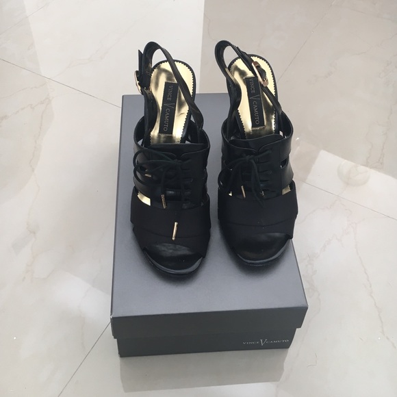Vince Camuto chunky heels