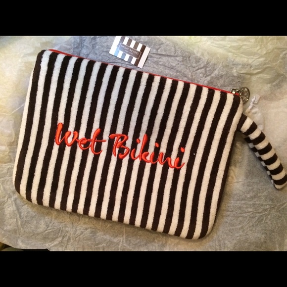 🎉Last 1🎉 Henri Bendel Large Pouch Bag Wristlet - Picture 3 of 4