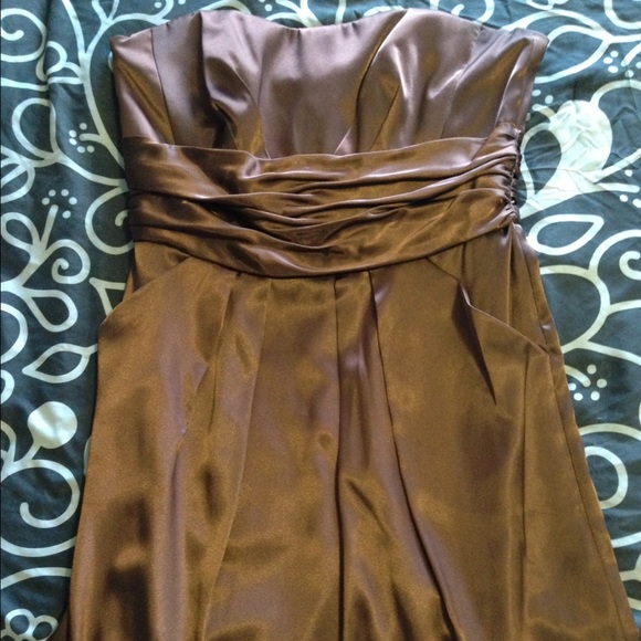 🎉PRICE DROP🎉 Cocoa strapless mini