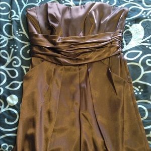 🎉PRICE DROP🎉 Cocoa strapless mini