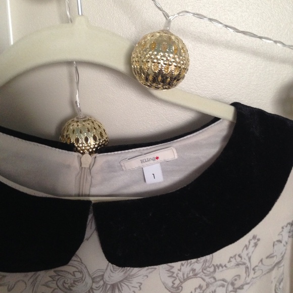 peter pan collar babydoll dress