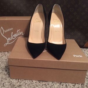Christian Louboutin So Kate 120 (suede) AUTHENTIC!