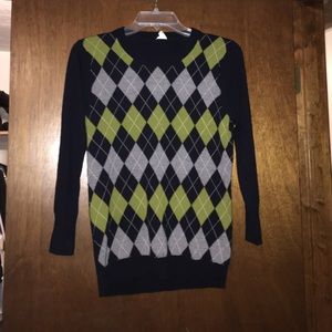 *Final Price* J.Crew Argyle Sweater