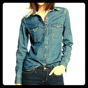 Levi's denim shirt