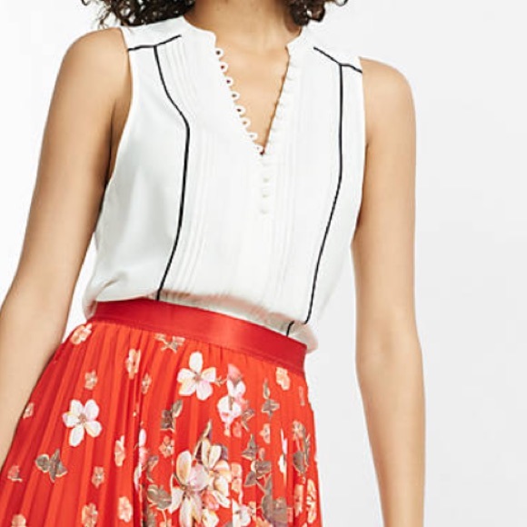Express sleeveless blouse