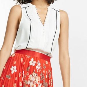 Express sleeveless blouse