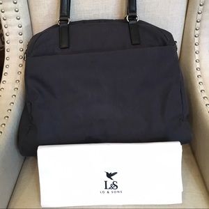 Lo & Sons 'The O.G.' Overnight bag in Charcoal