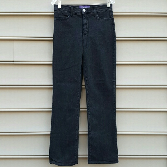 NOT YOUR DAUGHTERS JEWELED POCKET BLACK JEANS