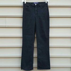 NOT YOUR DAUGHTERS JEWELED POCKET BLACK JEANS