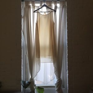 BCBG Cream Mermaid Gown...seriously beautiful.