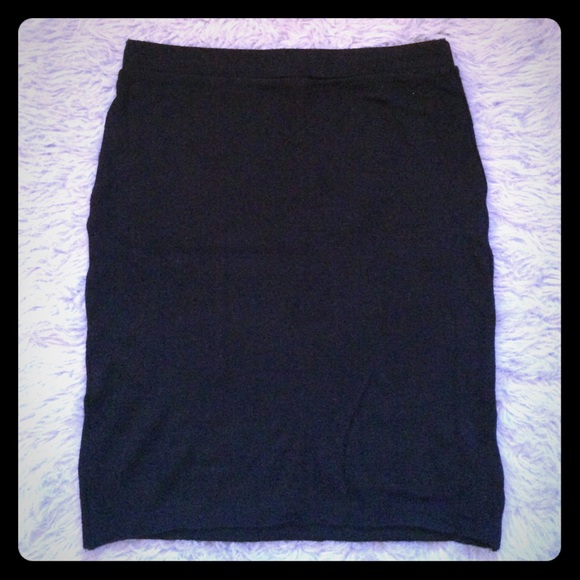American Apparel knit pencil skirt, Size L
