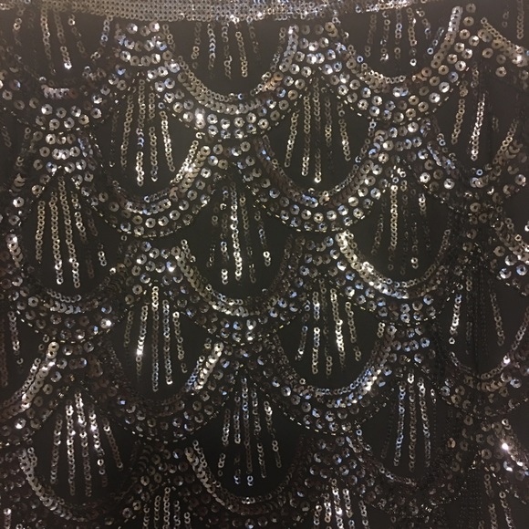 Gatsby Style Mini Skirt - Picture 2 of 4