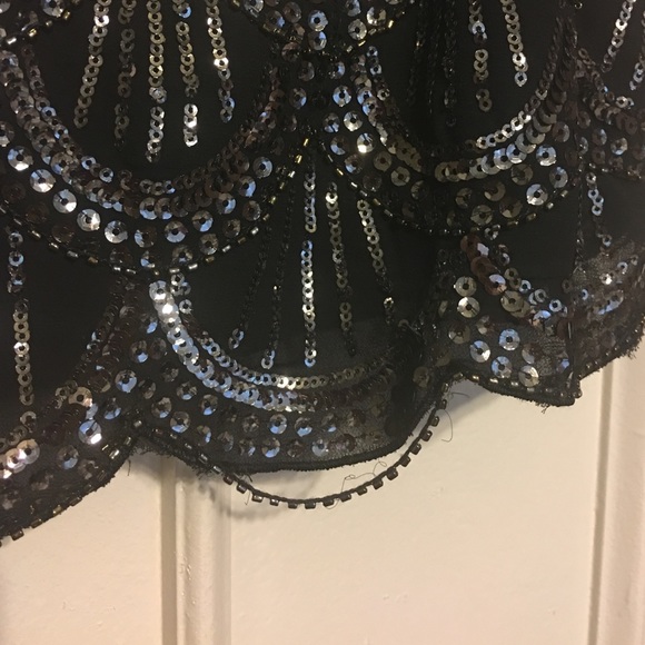 Gatsby Style Mini Skirt - Picture 4 of 4