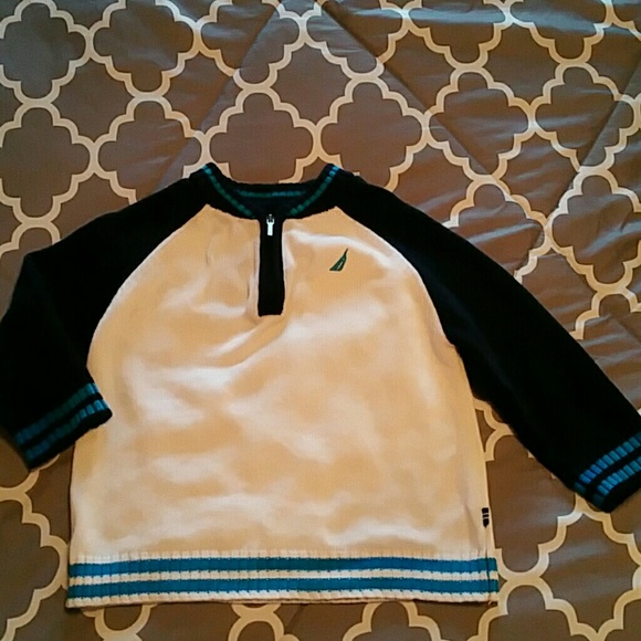 Sporty kids sweater