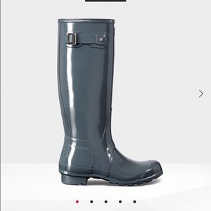 Hunter Boots Original Tall Gloss- Graphite