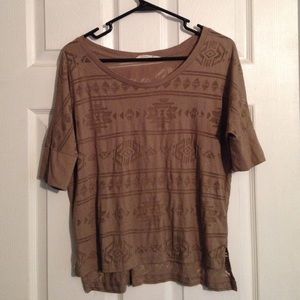 Native Pattern Top