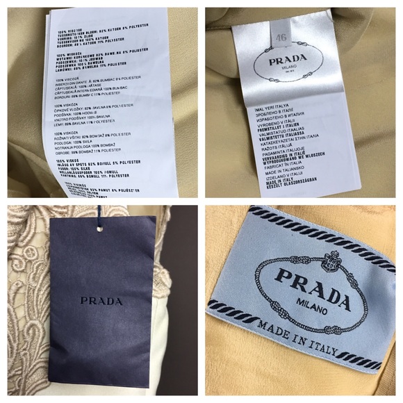 NWT PRADA CREAM DRESS - Picture 4 of 6