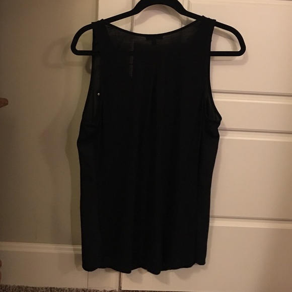 Express black zip front tank - Picture 3 of 3
